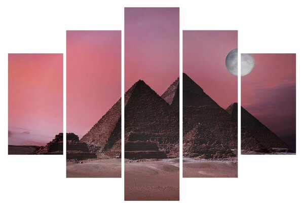 Slika - Piramide u Gizi, Egipat (150x105 cm)