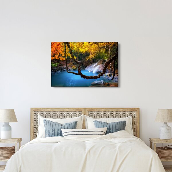 Slika - Slapovi u Aziji (90x60 cm)