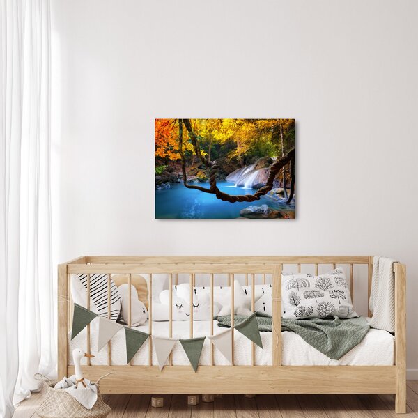 Slika - Slapovi u Aziji (70x50 cm)