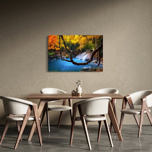 Slika - Slapovi u Aziji (90x60 cm)