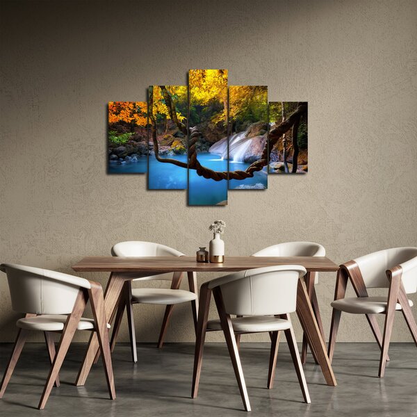 Slika - Slapovi u Aziji (150x105 cm)