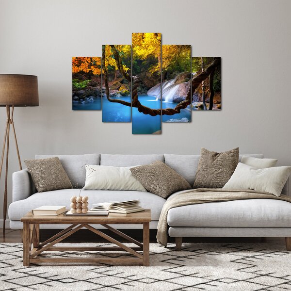 Slika - Slapovi u Aziji (150x105 cm)