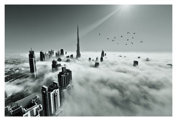 Slika - Neboderi u Dubaiju (90x60 cm)