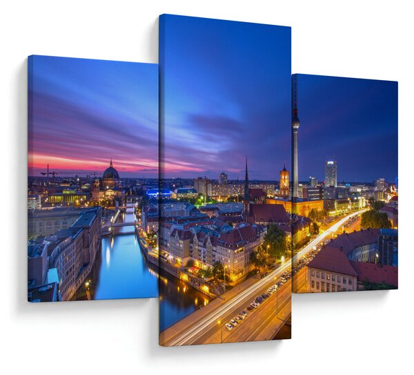 Slika - Plavo nebo iznad Berlina (90x60 cm)
