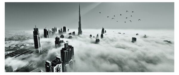 Slika - Neboderi u Dubaiju (120x50 cm)