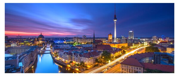 Slika - Plavo nebo iznad Berlina (120x50 cm)