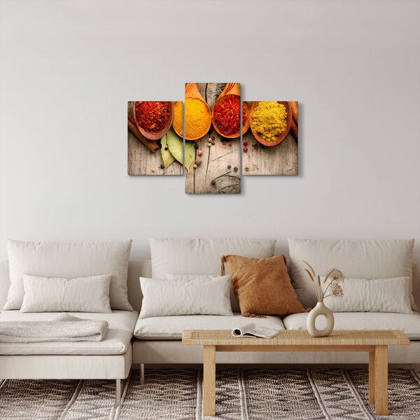 Slika - Začini na drvetu (90x60 cm)