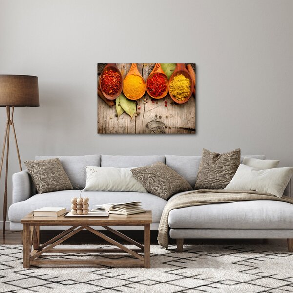 Slika - Začini na drvetu (70x50 cm)