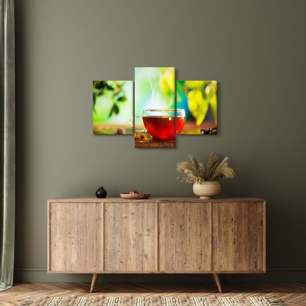 Slika - Mrtva priroda s čajem (90x60 cm)