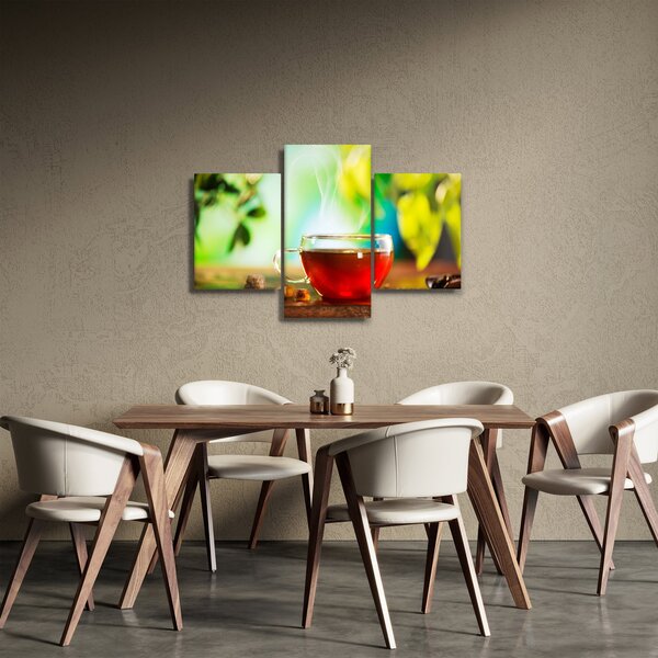 Slika - Mrtva priroda s čajem (90x60 cm)