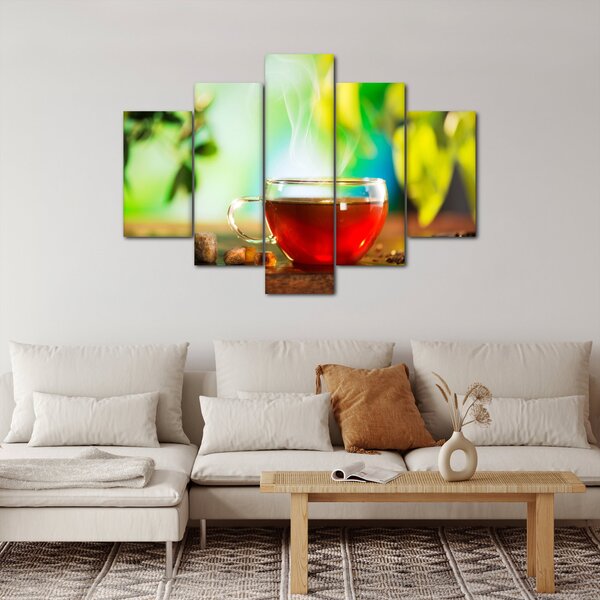 Slika - Mrtva priroda s čajem (150x105 cm)