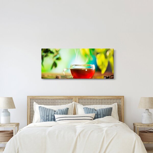 Slika - Mrtva priroda s čajem (120x50 cm)