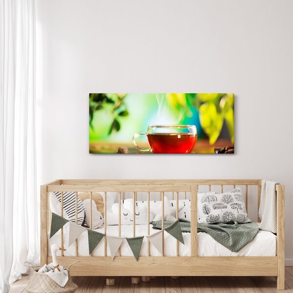 Slika - Mrtva priroda s čajem (120x50 cm)