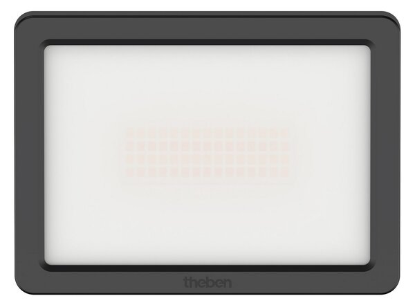 Theben LED vanjski zidni reflektor theLeda B10 dual, crni, IP65, Crno, Metal, Zidni reflektor