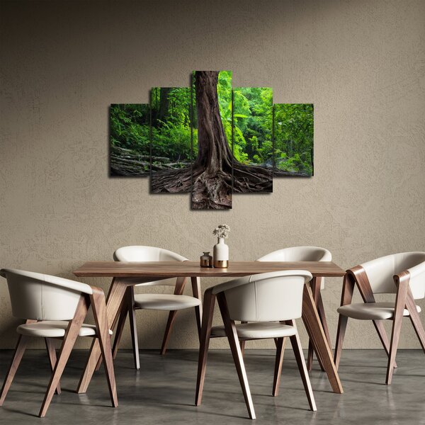 Slika - Staro drvo s korijenjem (150x105 cm)