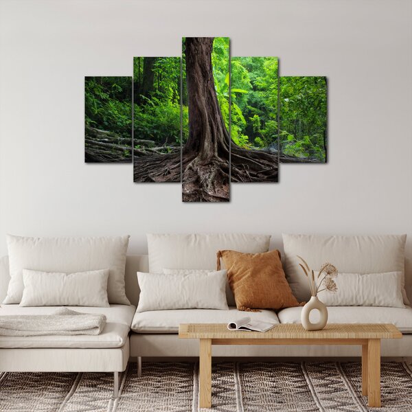 Slika - Staro drvo s korijenjem (150x105 cm)