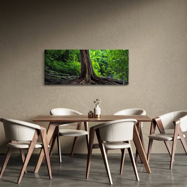 Slika - Staro drvo s korijenjem (120x50 cm)