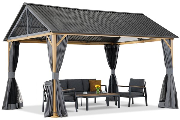 Metalna vrtna sjenica Teramo Premium 43x4 Garden Point