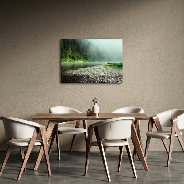 Slika - Rijeka u blizini šume (70x50 cm)