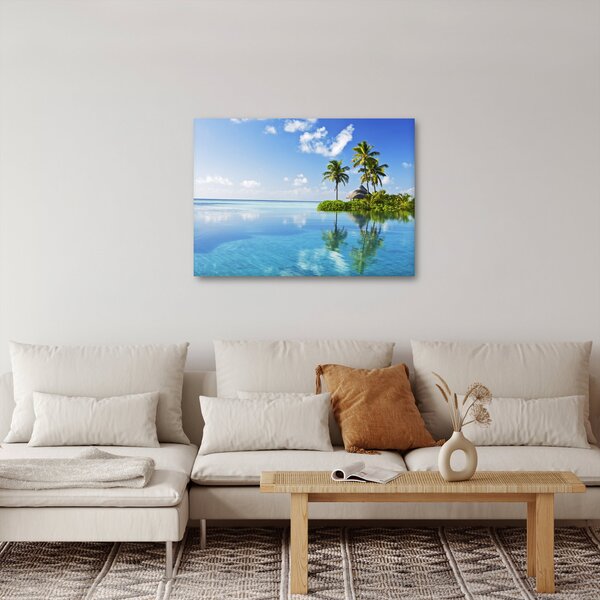 Slika - Tropski otok (70x50 cm)