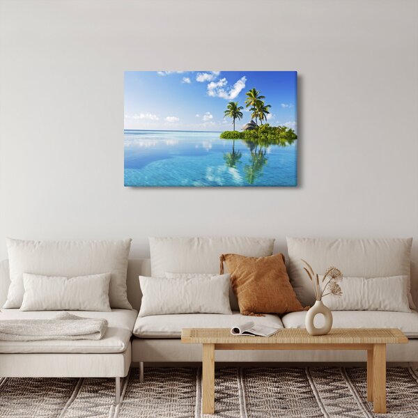 Slika - Tropski otok (90x60 cm)