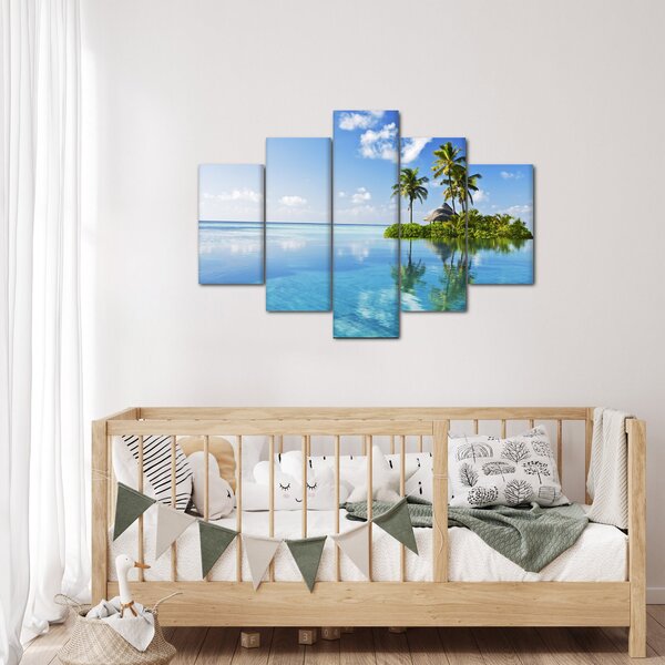 Slika - Tropski otok (150x105 cm)