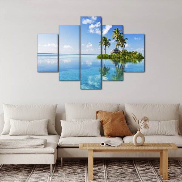 Slika - Tropski otok (150x105 cm)