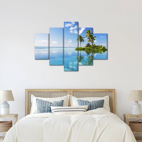 Slika - Tropski otok (150x105 cm)