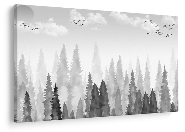 Slika - Šumski vrhovi (90x60 cm)