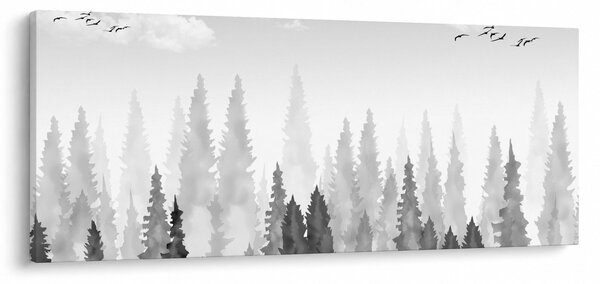 Slika - Šumski vrhovi (120x50 cm)