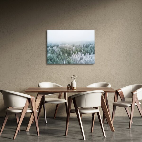 Slika - Snježni šumski vrhovi (70x50 cm)