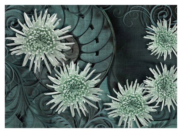 Slika - Zeleno cvijeće (70x50 cm)