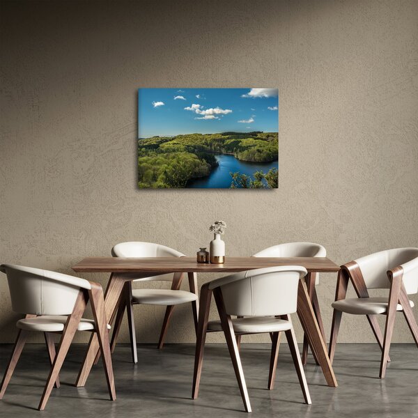 Slika - Jezero u šumi (70x50 cm)