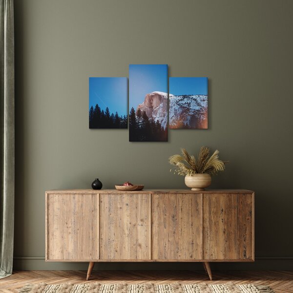 Slika - Noćni planinski vrh (90x60 cm)