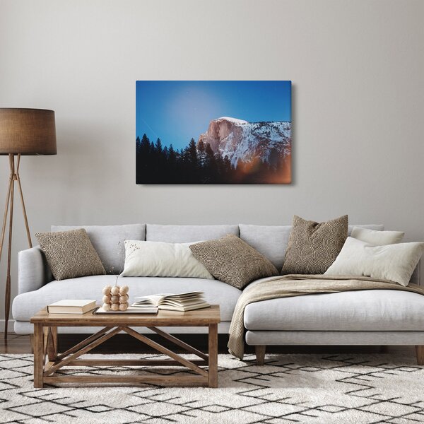 Slika - Noćni planinski vrh (90x60 cm)