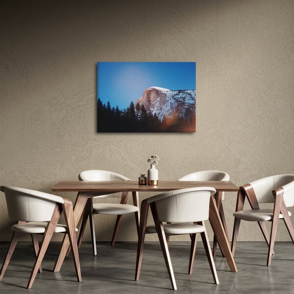 Slika - Noćni planinski vrh (70x50 cm)