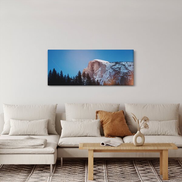 Slika - Noćni planinski vrh (120x50 cm)