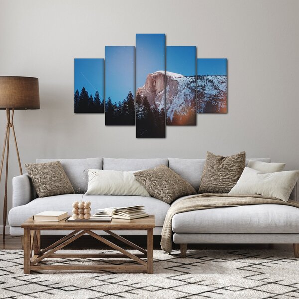 Slika - Noćni planinski vrh (150x105 cm)