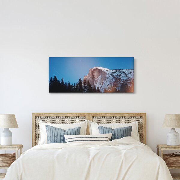 Slika - Noćni planinski vrh (120x50 cm)
