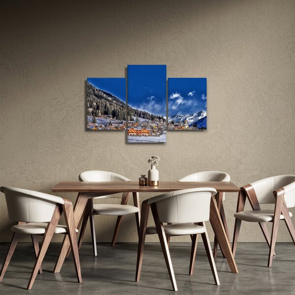 Slika - Planinski grad (90x60 cm)