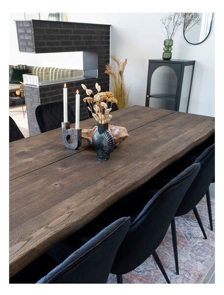 Crna metalna vitrina 50x110 cm Adelaide – House Nordic