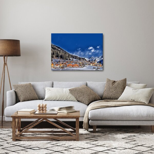 Slika - Planinski grad (70x50 cm)