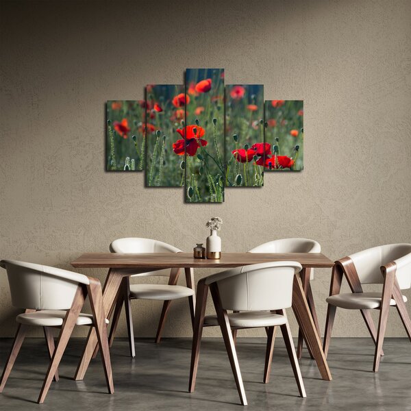 Slika - Livada s makom (150x105 cm)