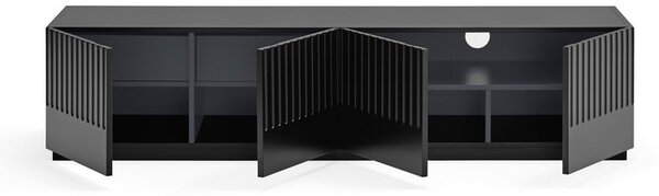 Crna TV komoda Teulat Doric