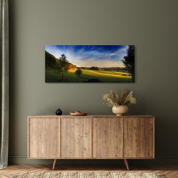 Slika - Planinska livada (120x50 cm)