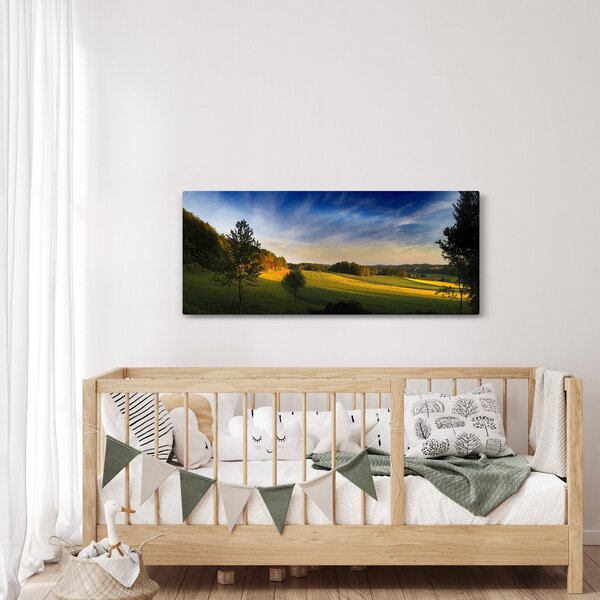 Slika - Planinska livada (120x50 cm)