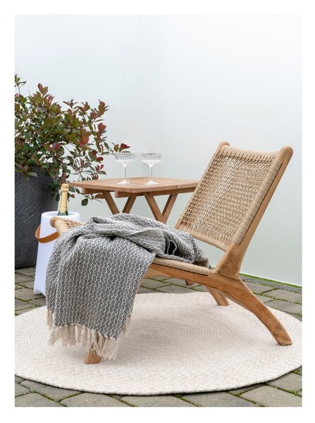 Bež tepih House Nordic Menorca, ø 120 cm