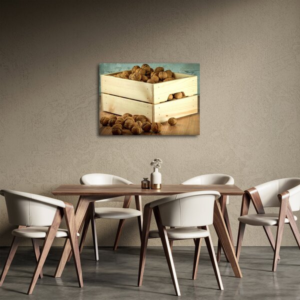 Slika - Jesenska mrtva priroda s orasima (70x50 cm)