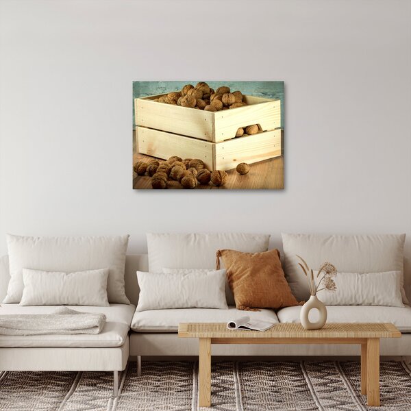 Slika - Jesenska mrtva priroda s orasima (70x50 cm)