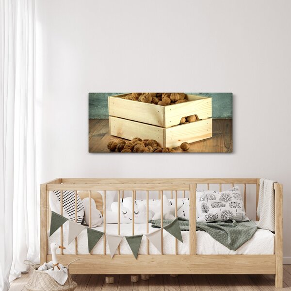 Slika - Jesenska mrtva priroda s orasima (120x50 cm)